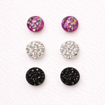 Black Studs Trio