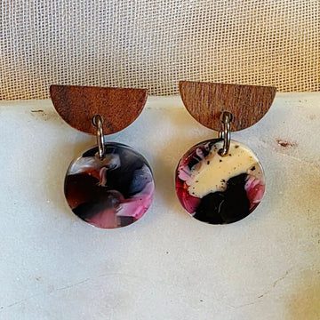 Purple Mini Drop Dangles 1