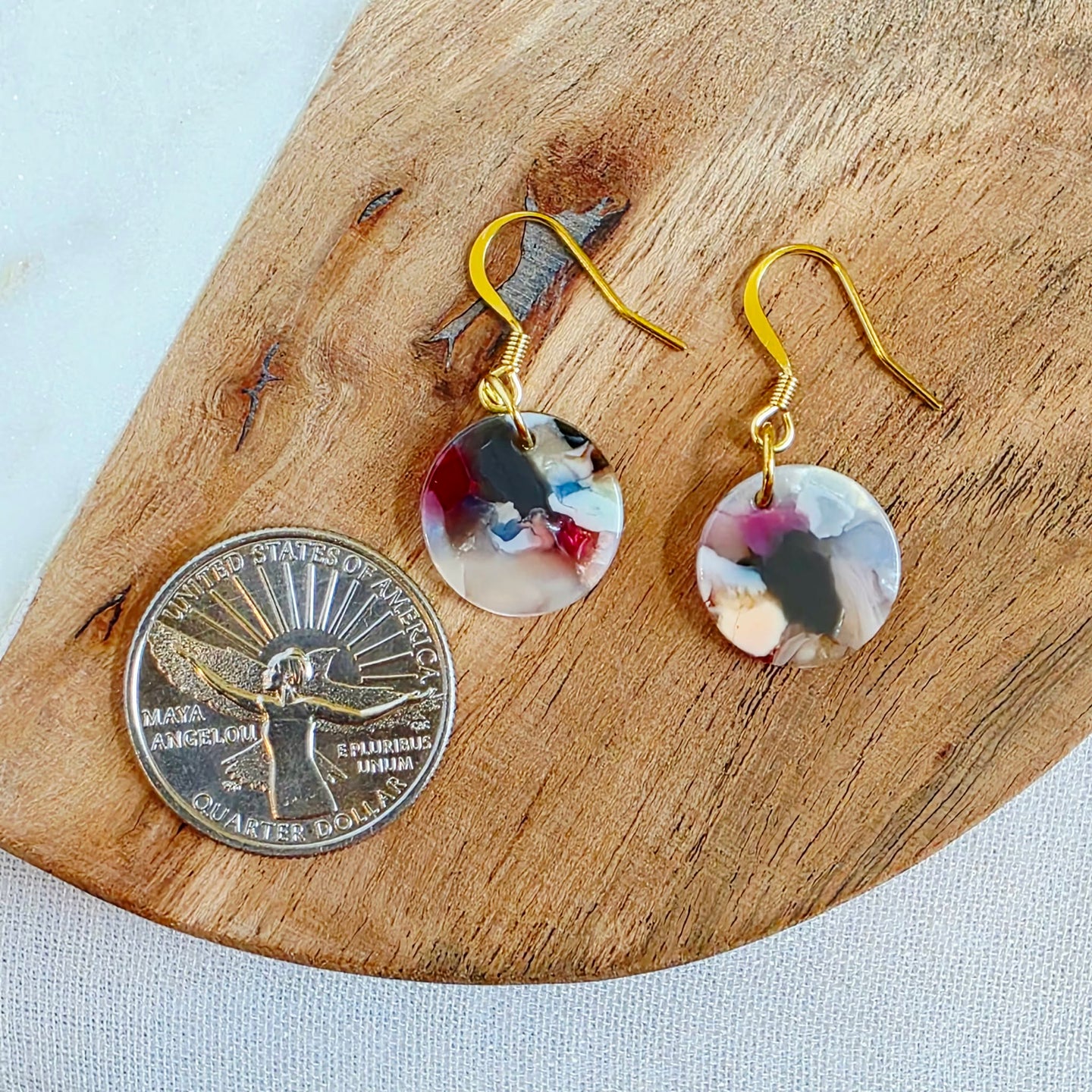 Multicolor Mini Drop Dangles 3