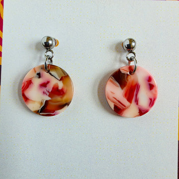 Pink Mini Drop Dangles
