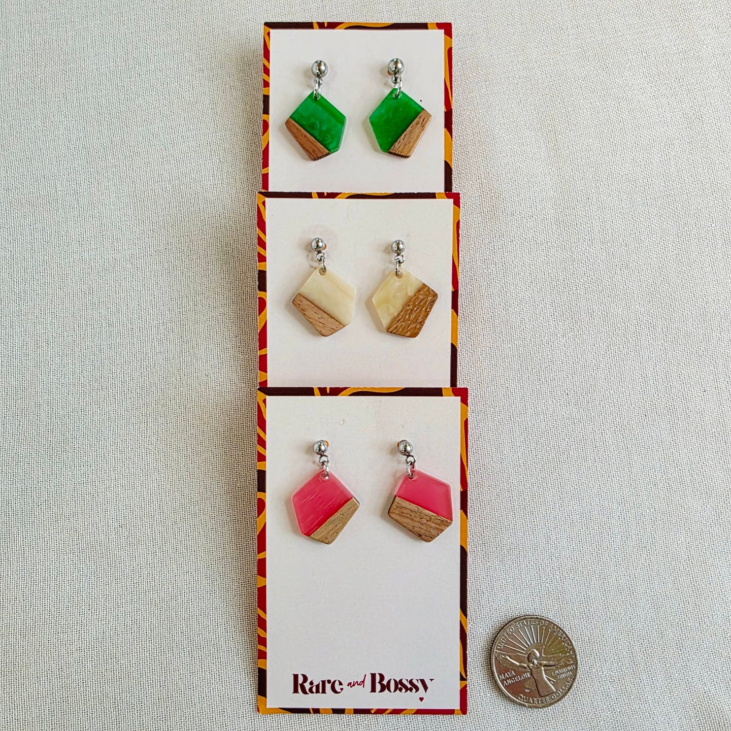 Pentagon Dangles Trio