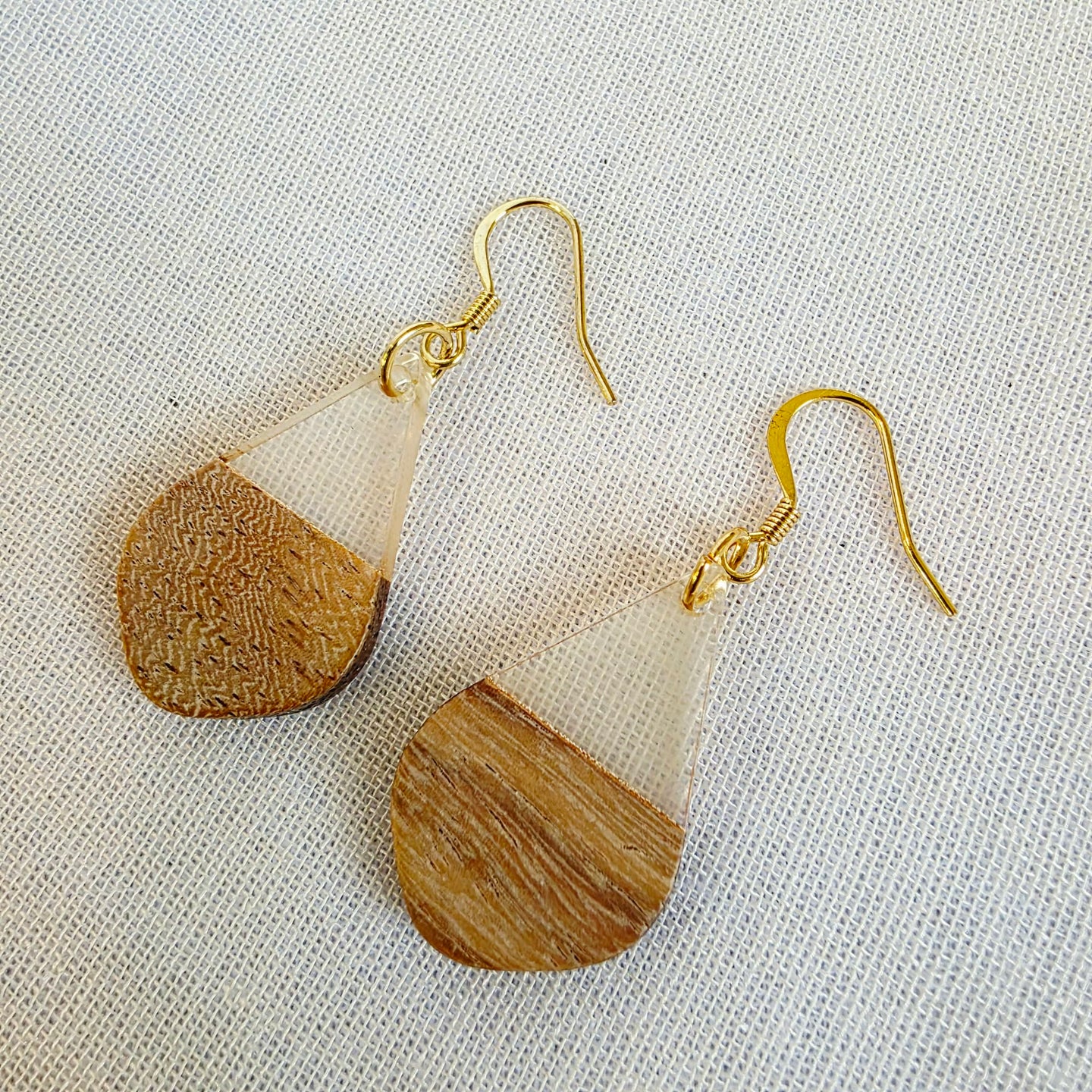 Clear Teardrop Dangles