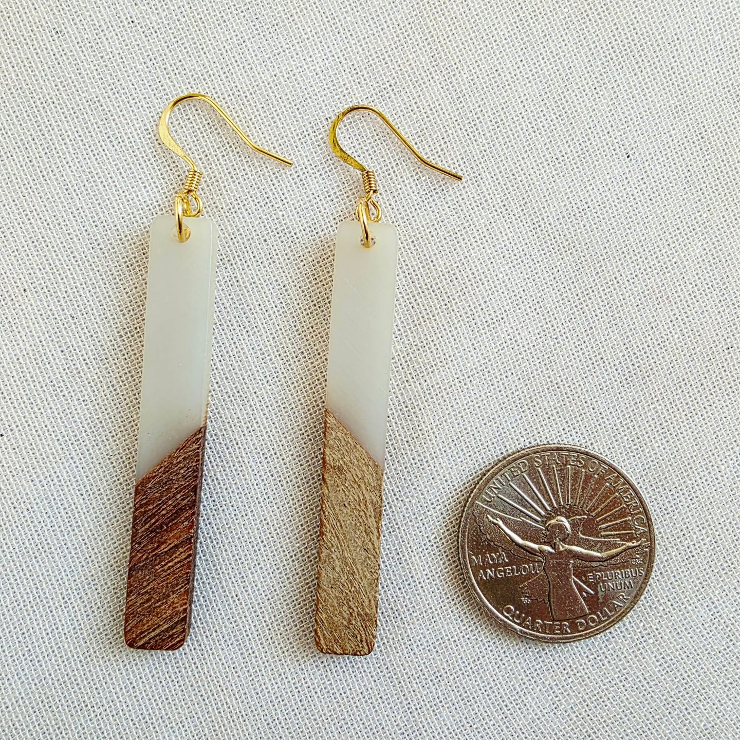 Ivory Bar Dangles