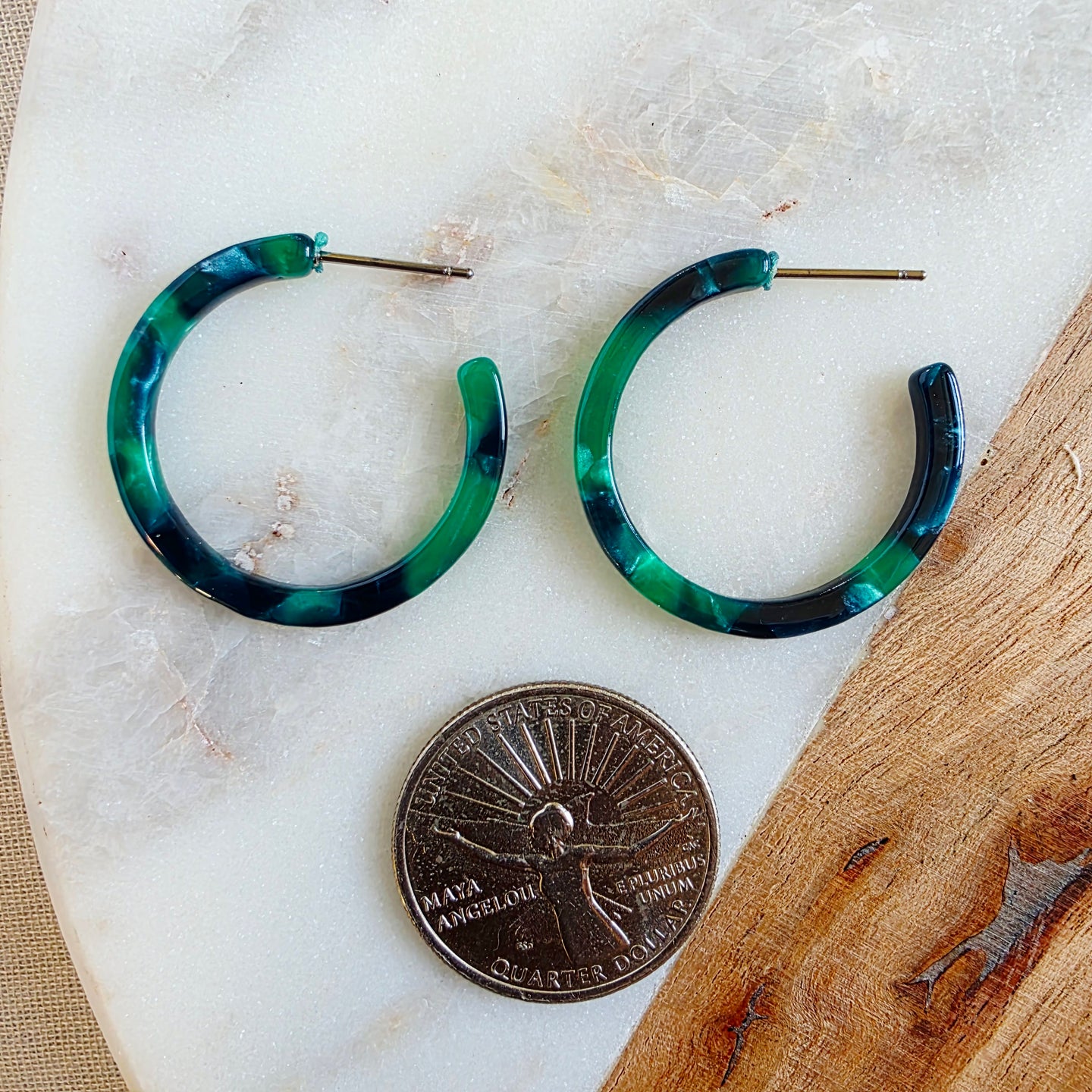 Green Hoops (Dr. Amy)