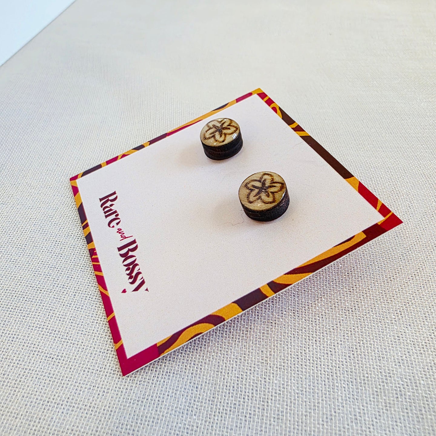Plumeria Studs (Guam Heritage)