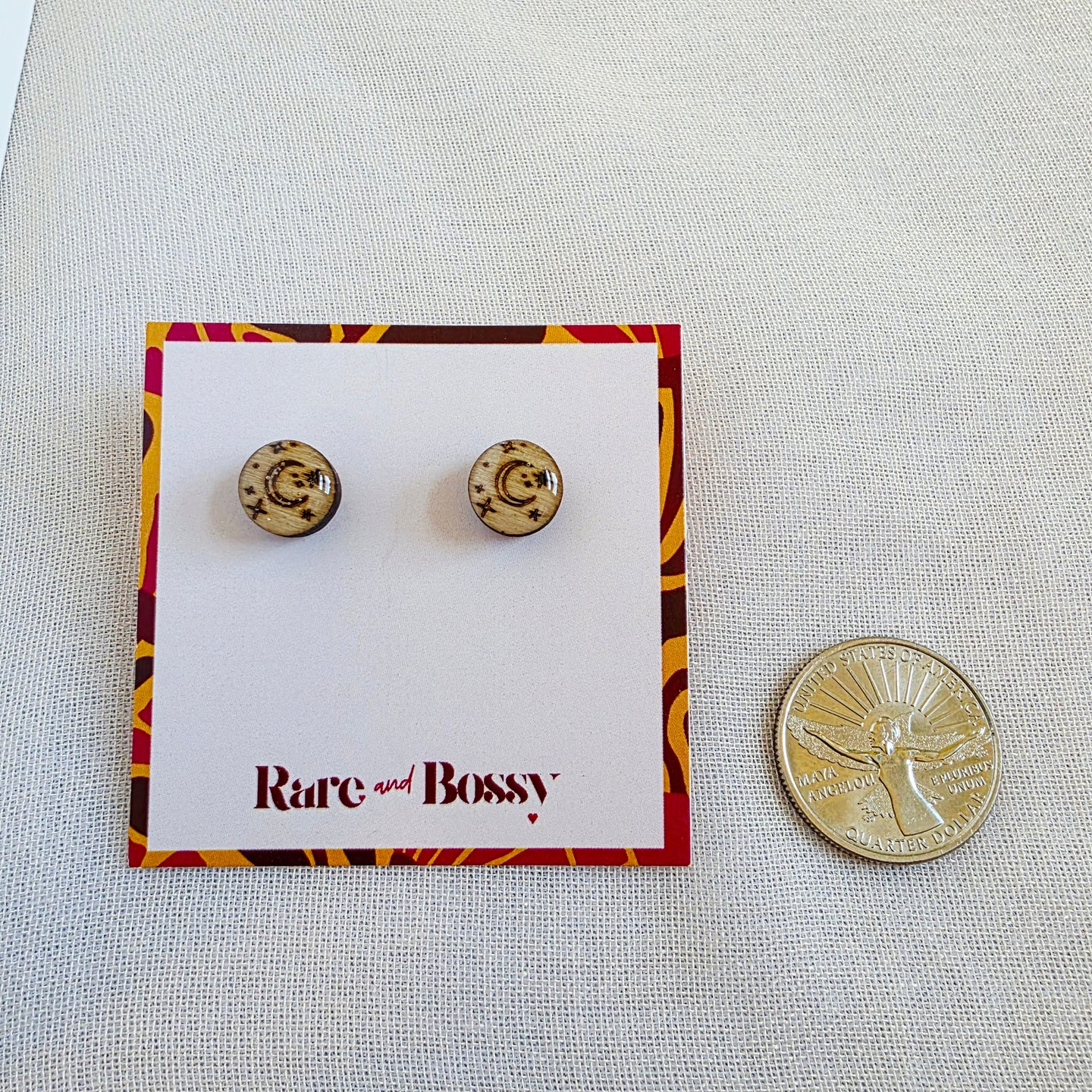 Moon & Stars Studs (Guam Heritage)