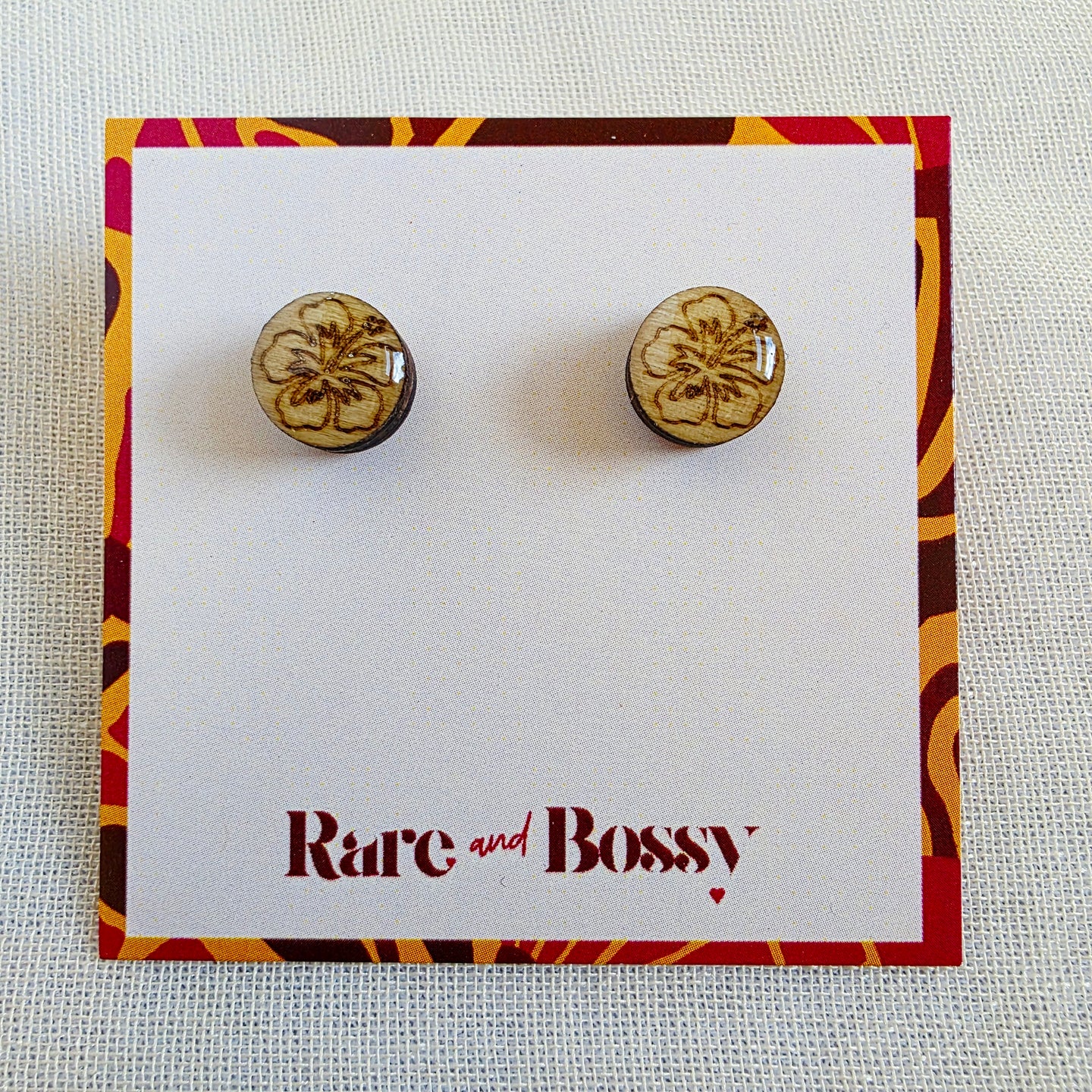 Hibiscus Studs (Guam Heritage)