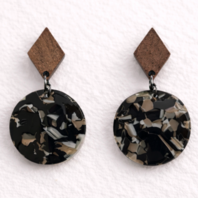 Black Diamond Top Dangles