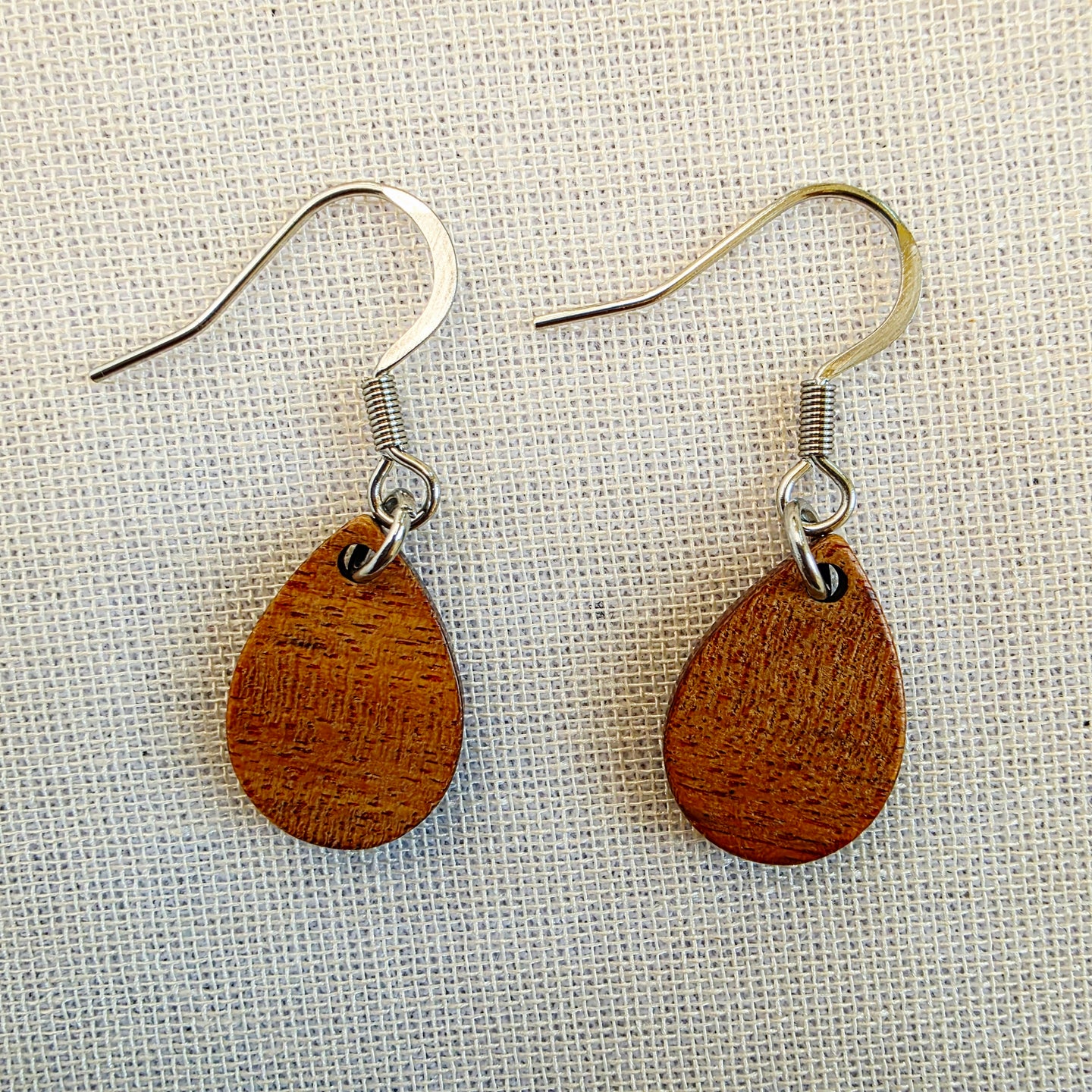 Mahogany Teardrop Dangles
