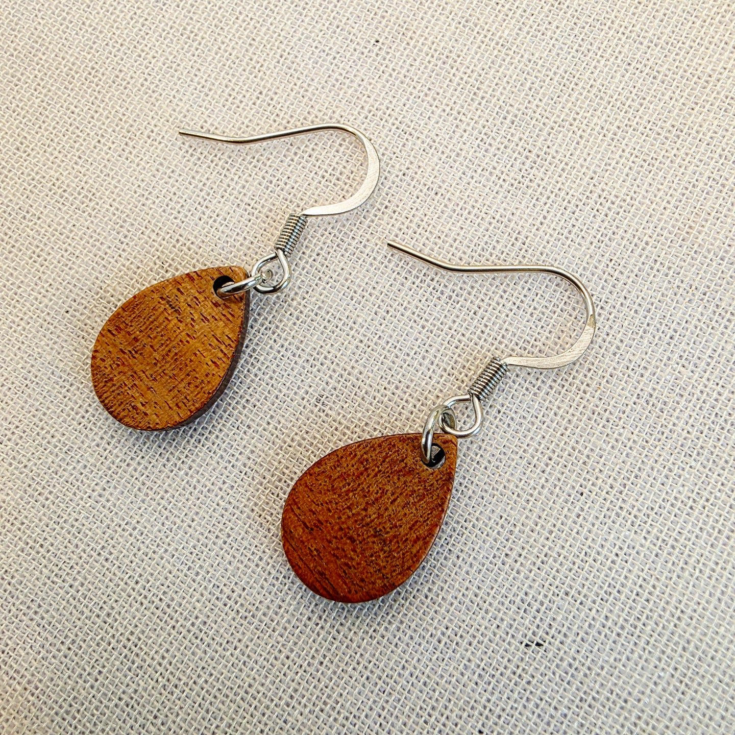 Mahogany Teardrop Dangles