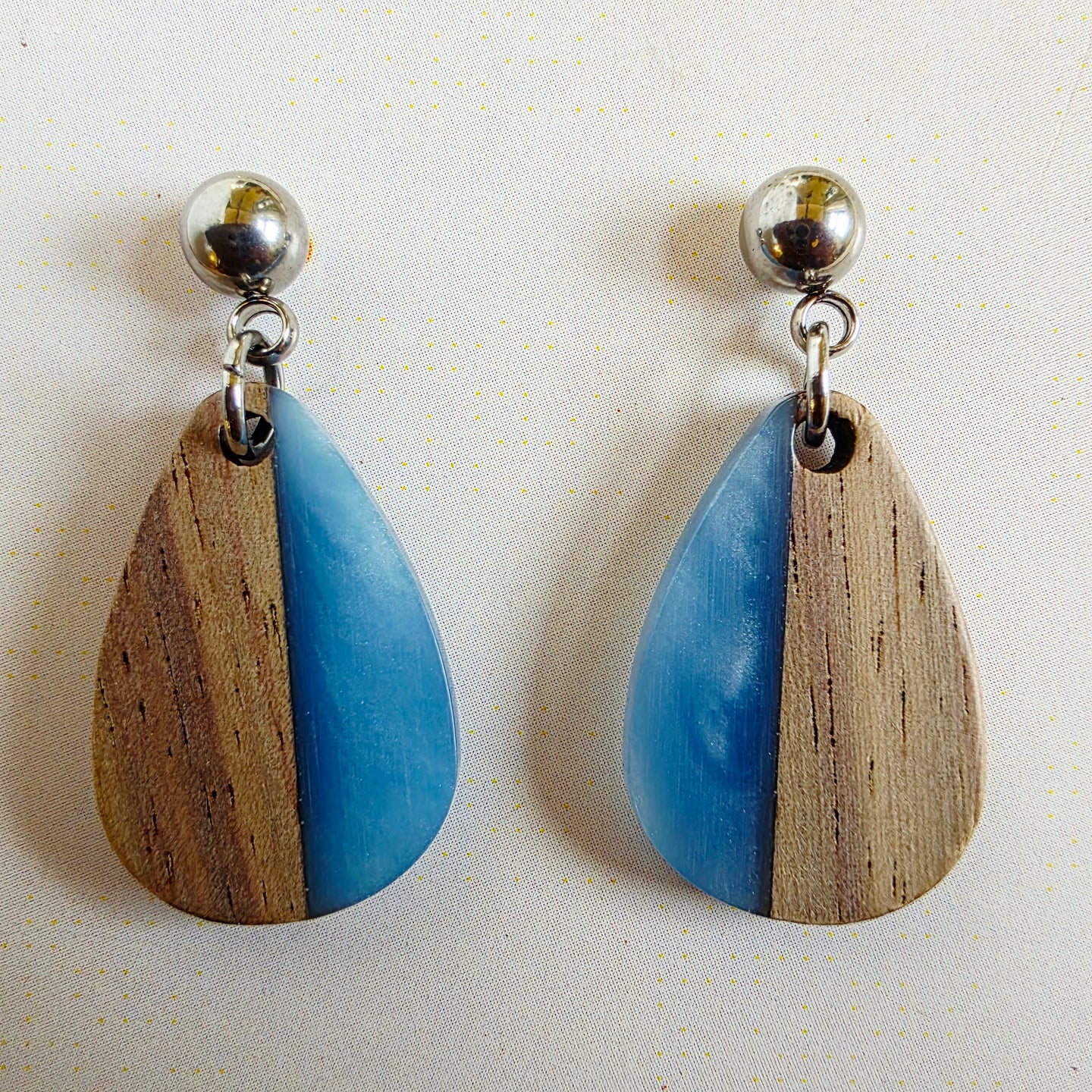 Blue Mini Teardrop Dangles