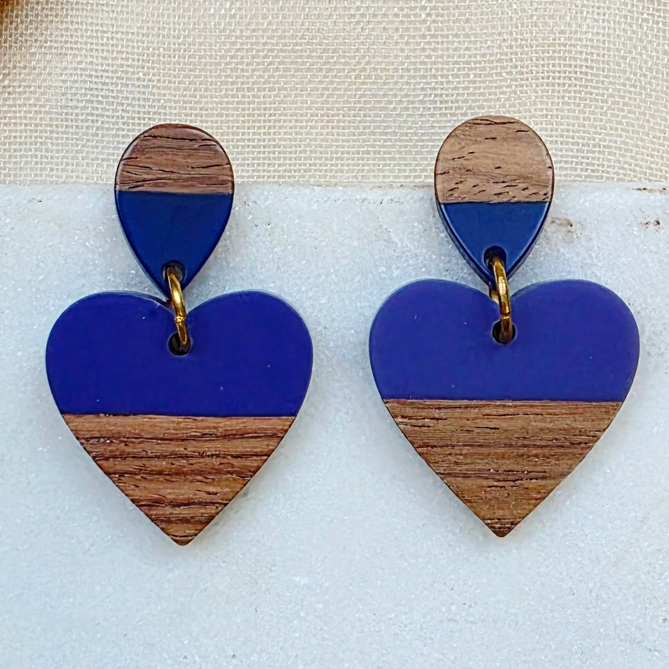 Purple Heart Dangles