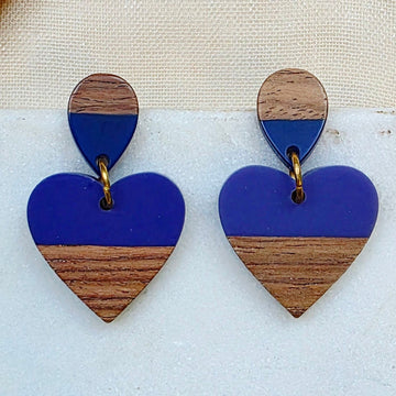 Purple Heart Dangles