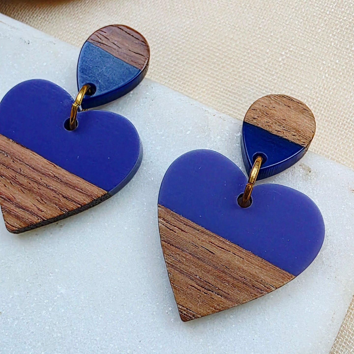 Purple Heart Dangles