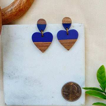 Purple Heart Dangles