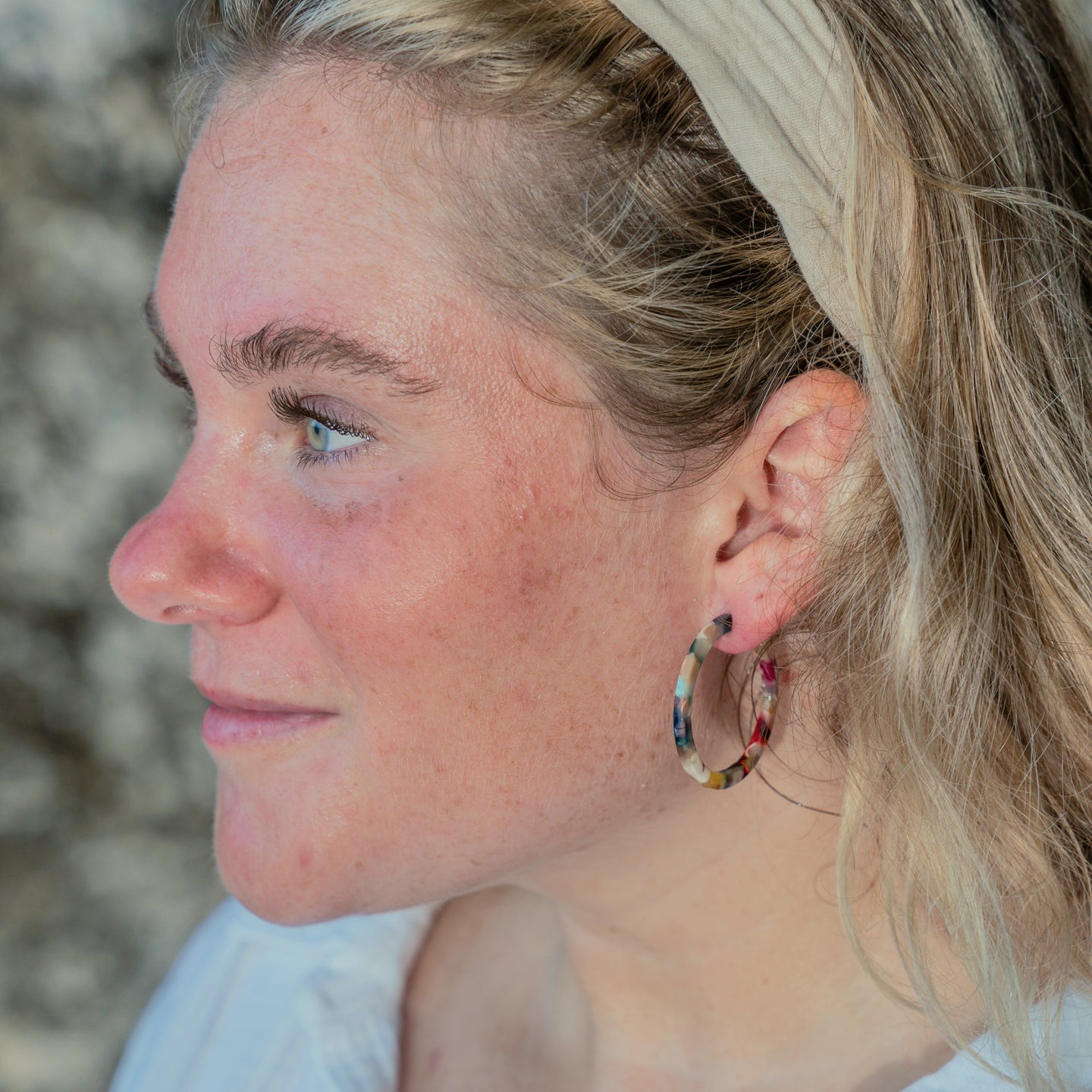 Multicolor Resin Hoops