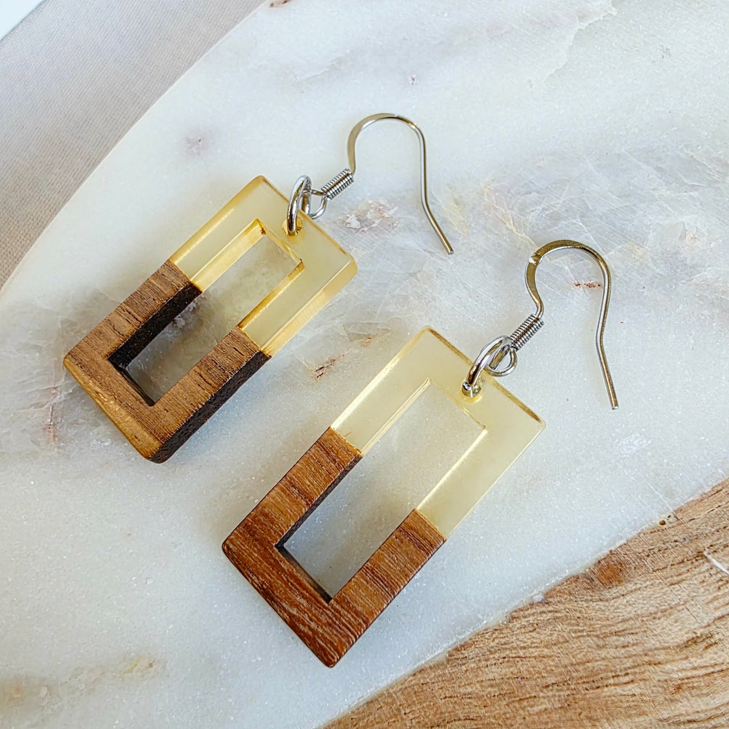 Clear Open Rectangle Dangles