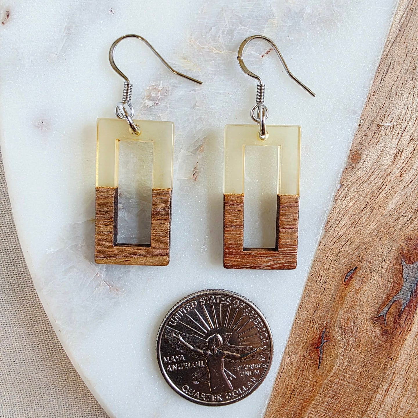 Clear Open Rectangle Dangles