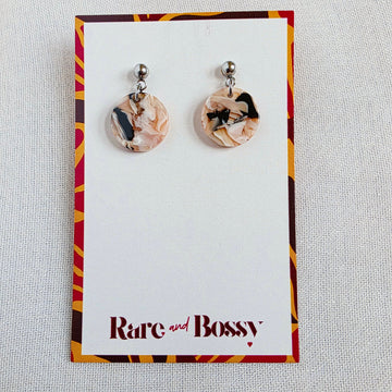Blush Pink Mini Drop Dangles (Dr. Amy)
