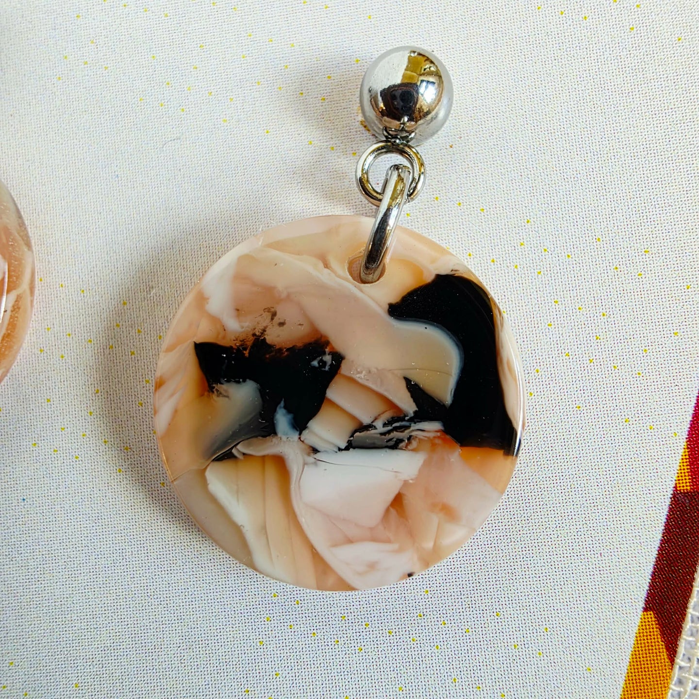Blush Pink Mini Drop Dangles