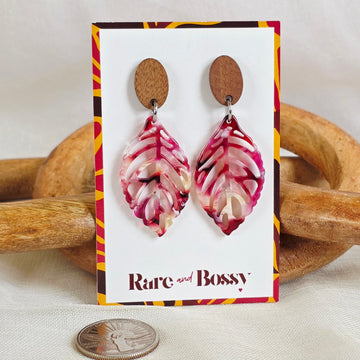 Red Leaf Dangles