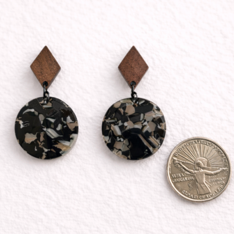 Black Diamond Top Dangles
