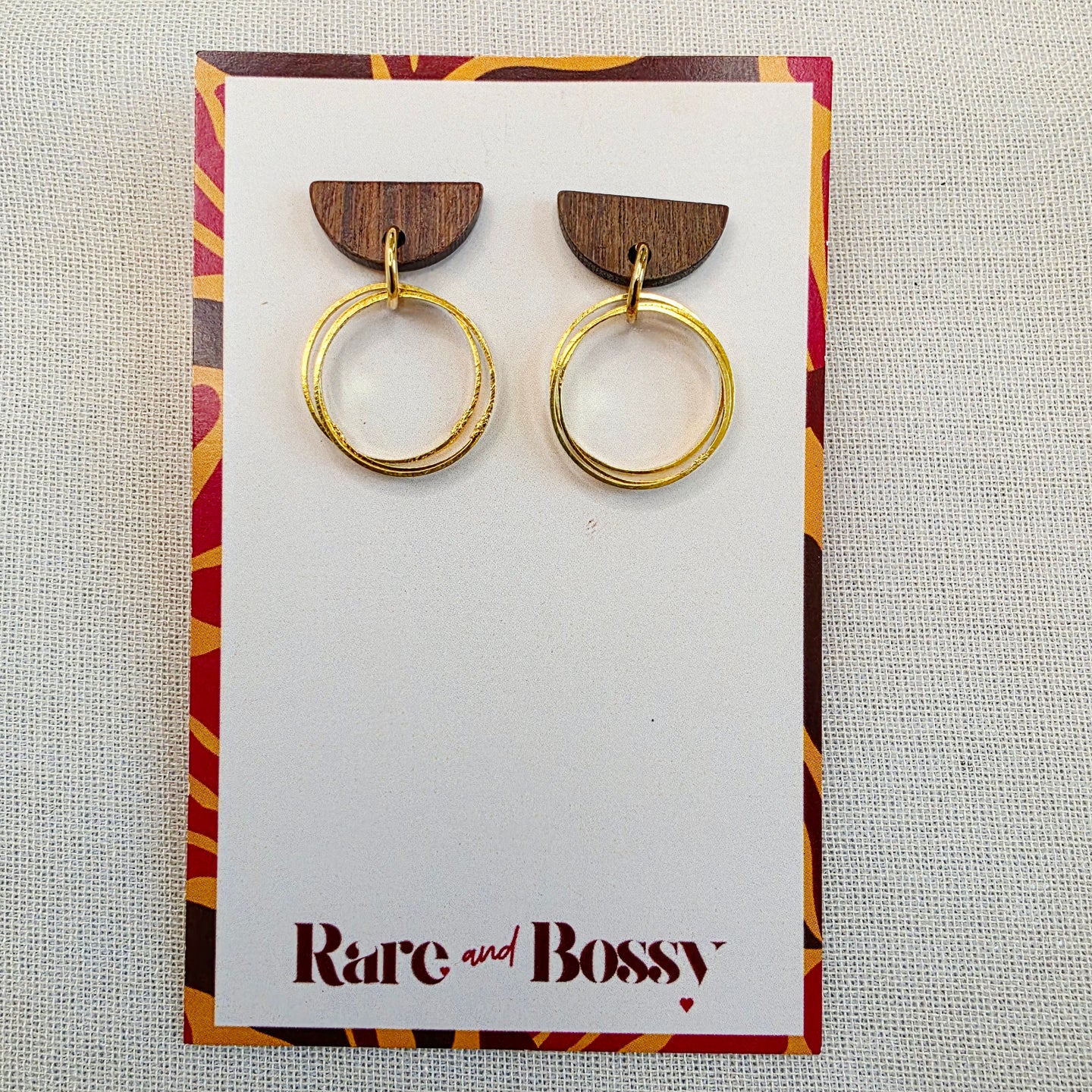 Mini Half Ring Drop Dangles