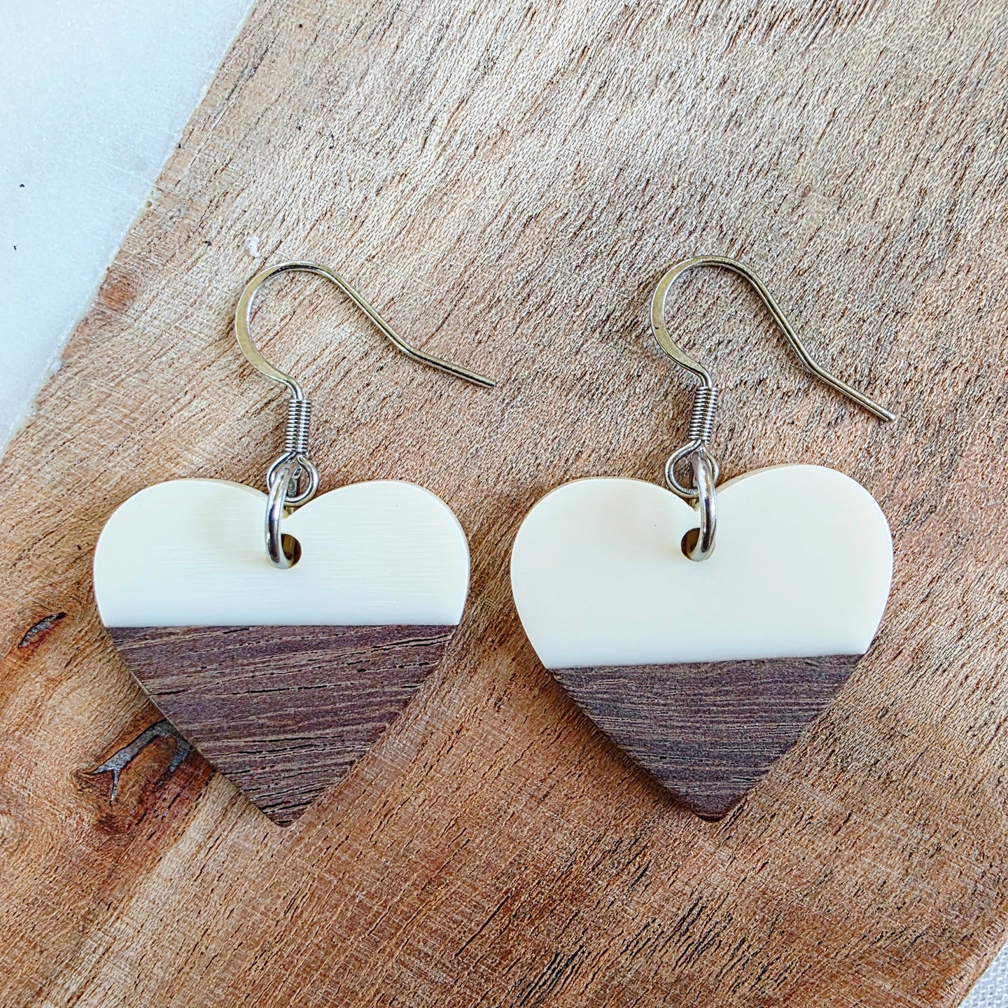 White Heart Dangles