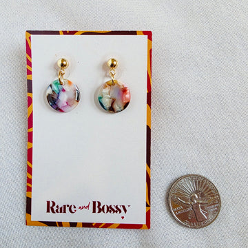 Multicolor Mini Drop Dangles 1