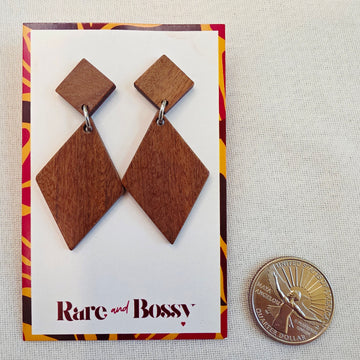 Double Diamond Dangles