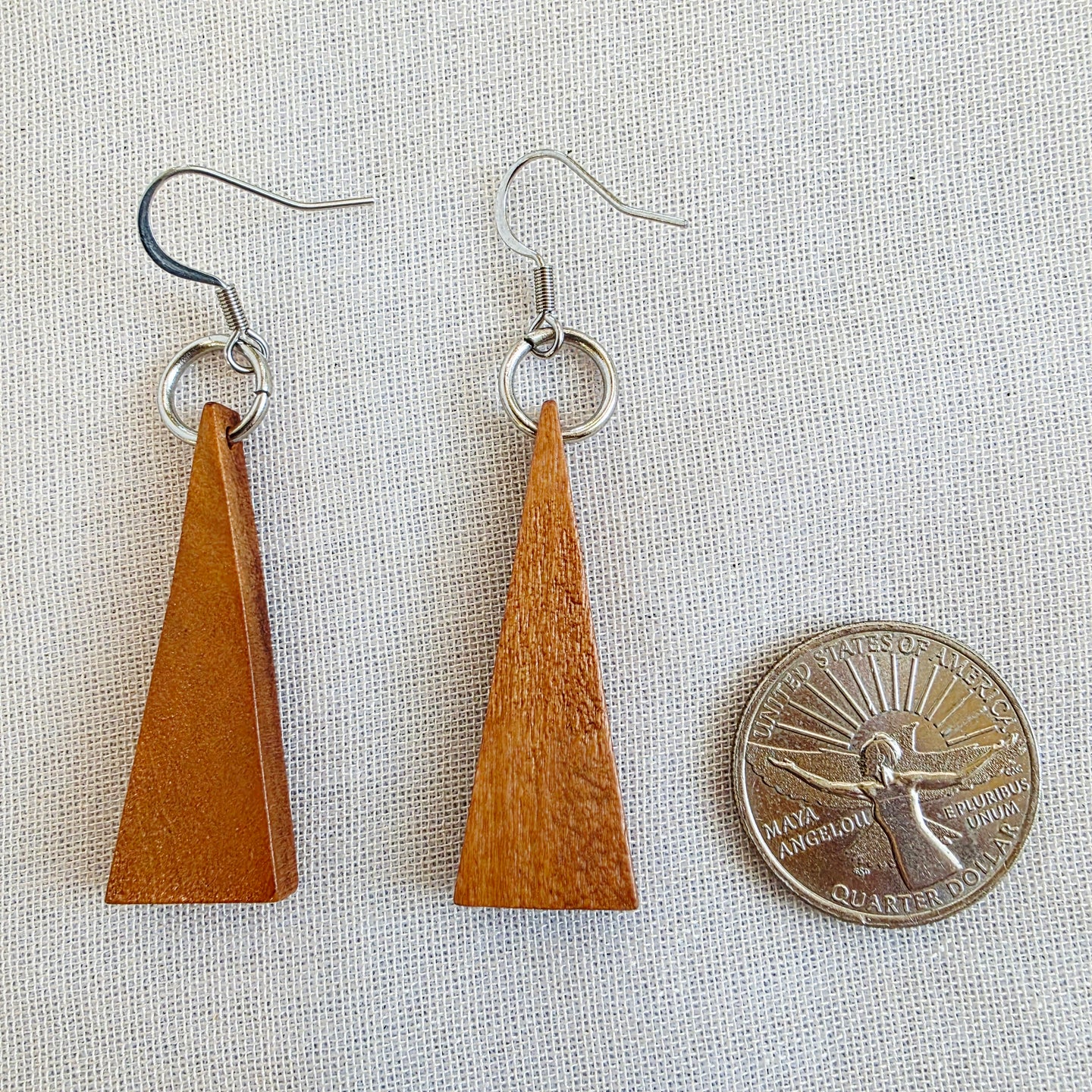 Brown Triangle Dangles