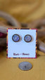 Druzy Studs (Purple)
