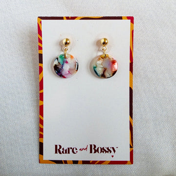 Multicolor Mini Drop Dangles 1