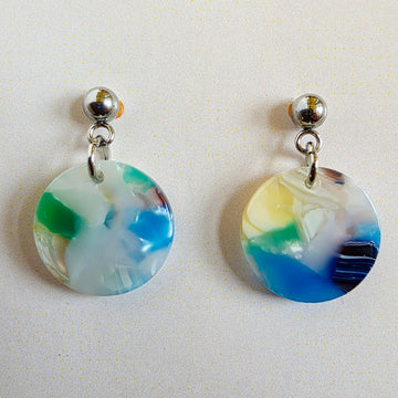 Multicolor Mini Drop Dangles