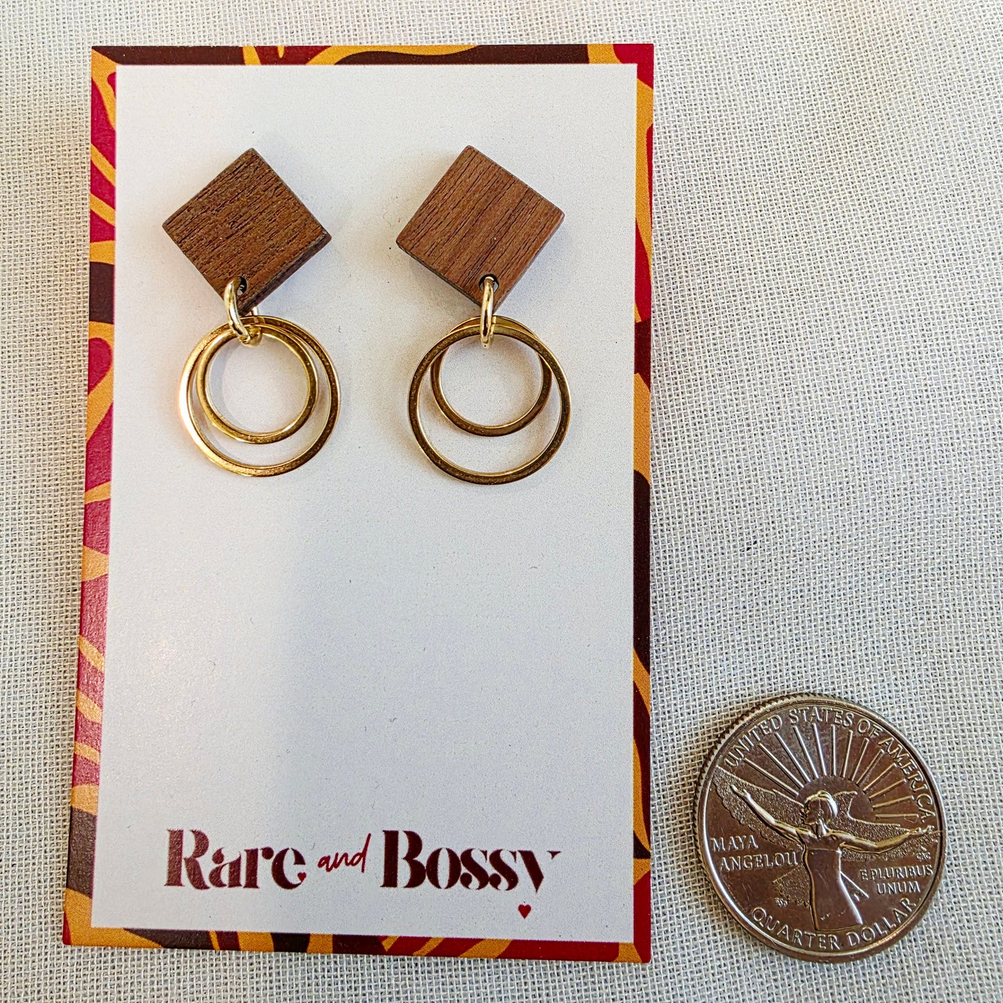 Diamond Ring Drop Dangles (Dr. Amy)