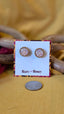 Druzy Studs (Light Pink)