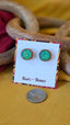 Druzy Studs (Green)