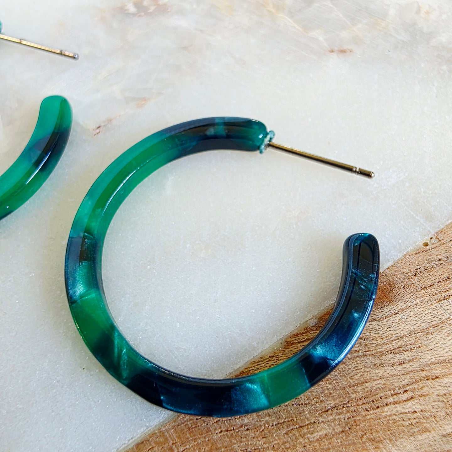 Green Hoops (Dr. Amy)