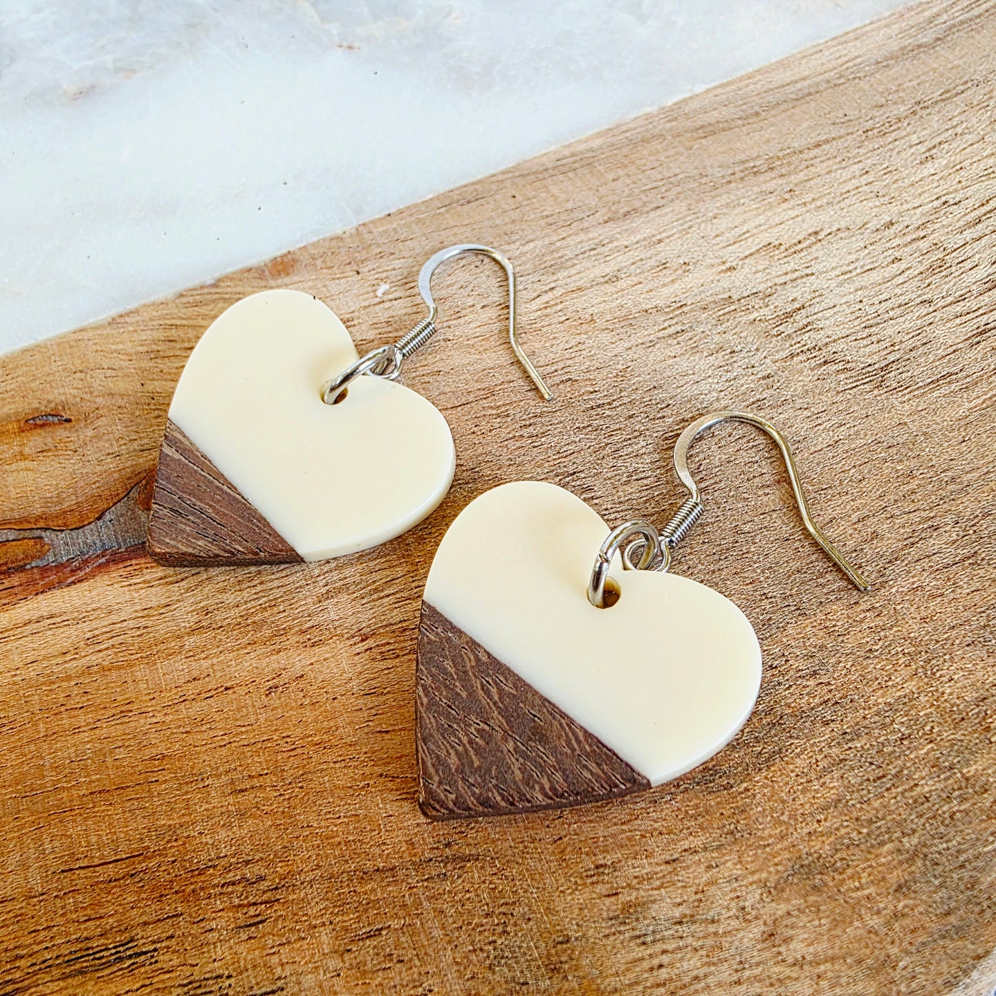 White Heart Dangles