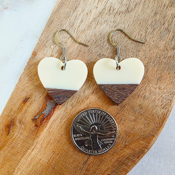 White Heart Dangles