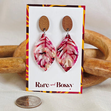 Red Leaf Dangles