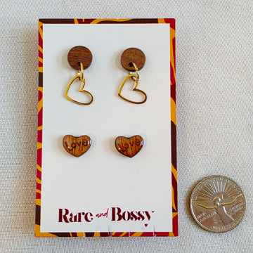 Brown Heart Duo