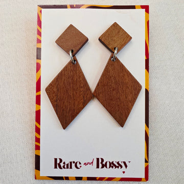 Double Diamond Dangles