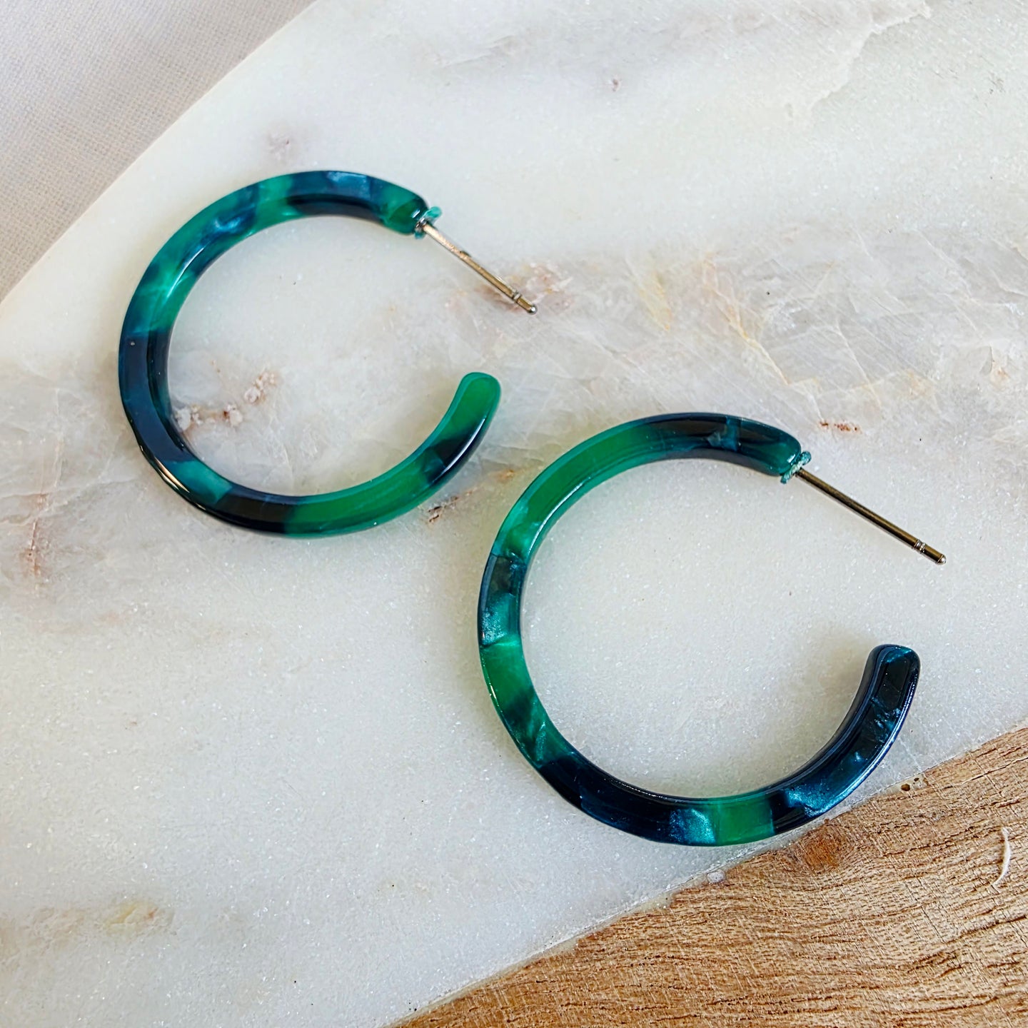 Green Hoops (Dr. Amy)