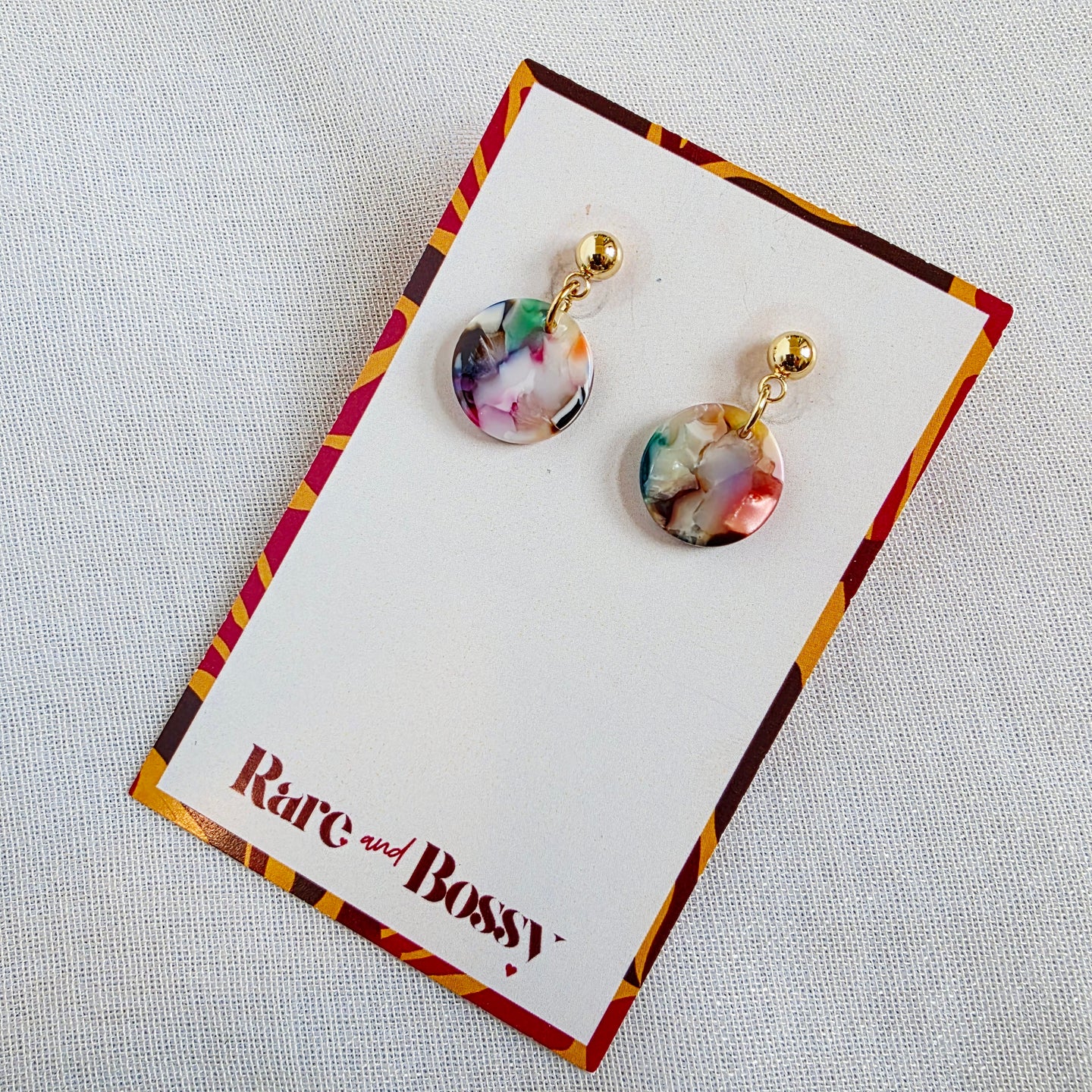 Multicolor Mini Drop Dangles 1