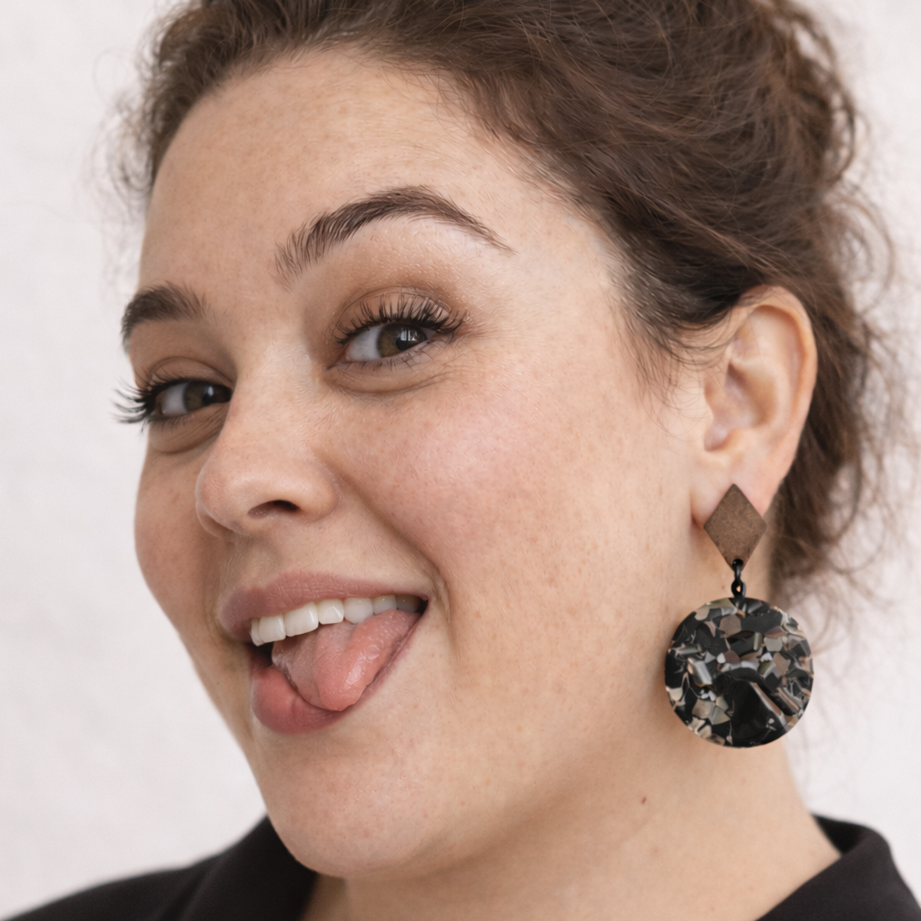 Black Diamond Top Dangles