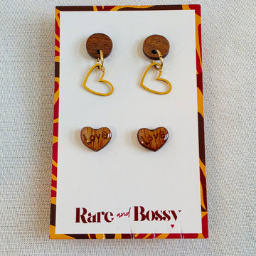 Brown Heart Duo